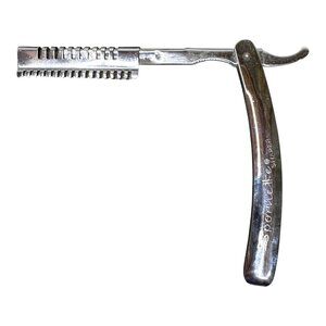 Spornette Hair Shaper Straight Razor Vtg Barber Retro Vintage Hair Stylist READ